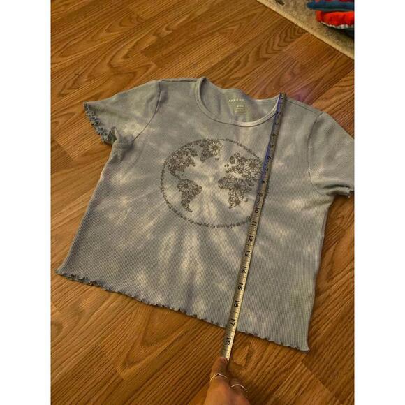 AE Ribbed Baby Tee Size Medium - Picture 5 of 5